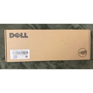 Dell KB212-B USB Wired Keyboard Black Standard Full Size New Sealed Box